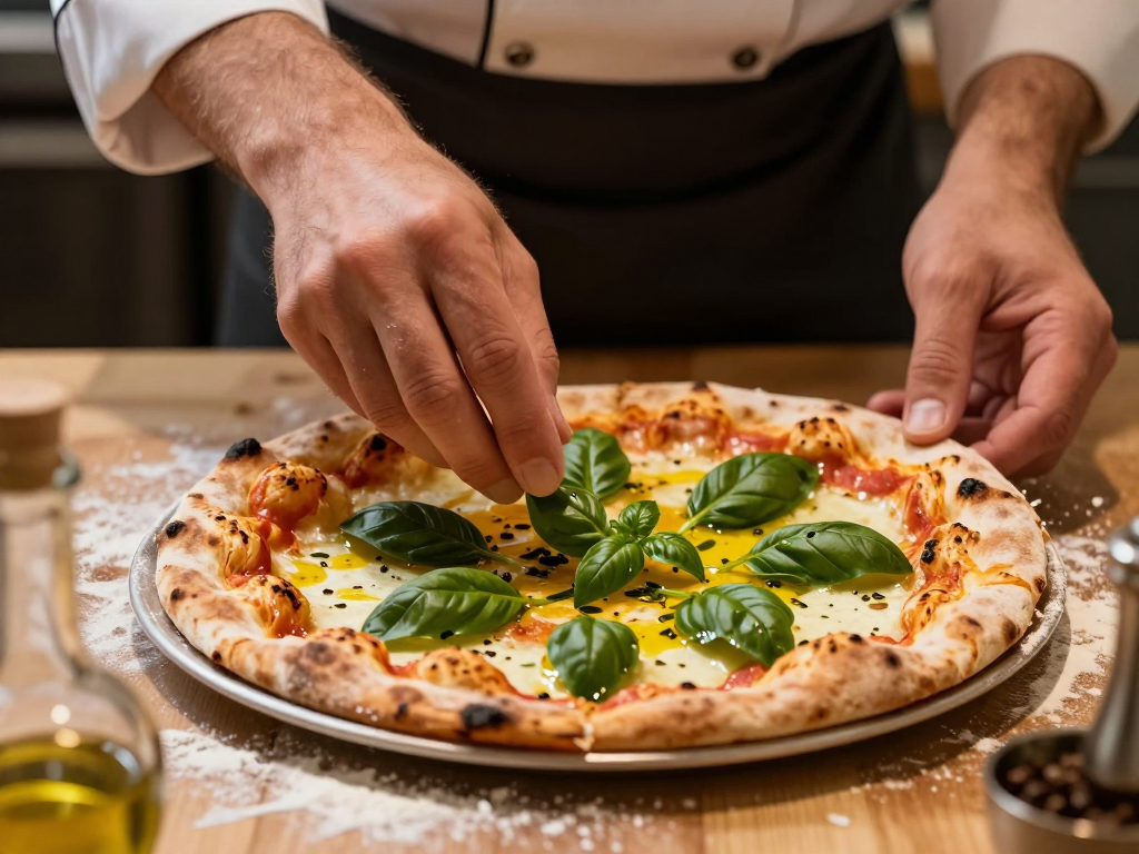 Chef al lavoro